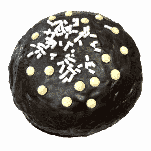 Panettone glassato al cioccolato